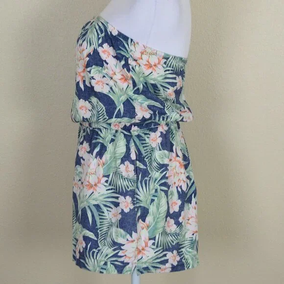 Chubbies The Kokomos Floral Romper XS - Picture 2 of 7